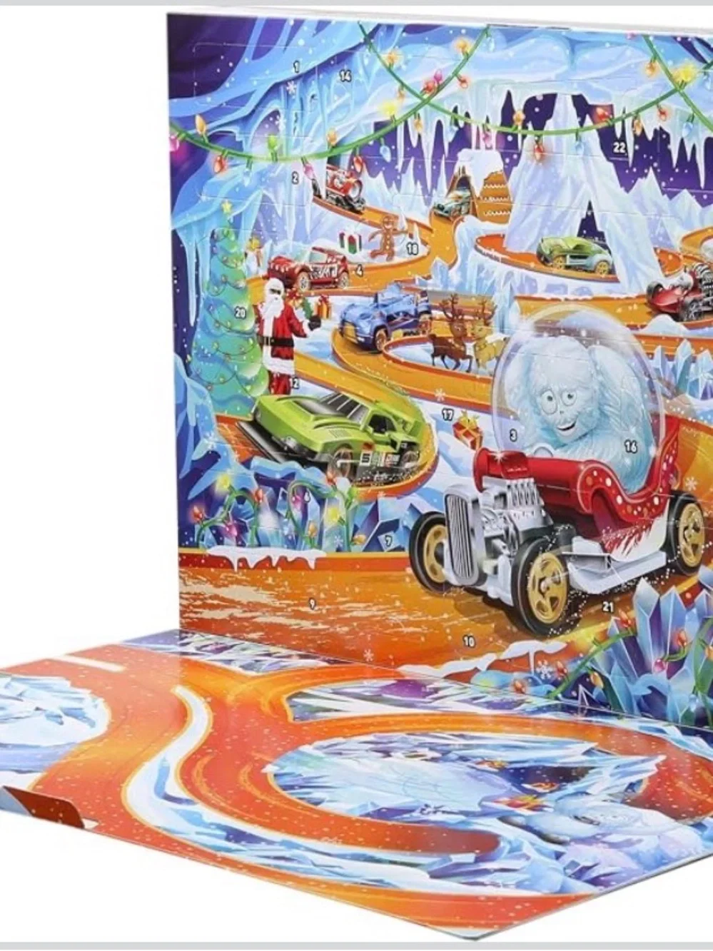 Hot Wheels 2026 Advent Calendar 24 Days 10 Cars & 23 Accessories
